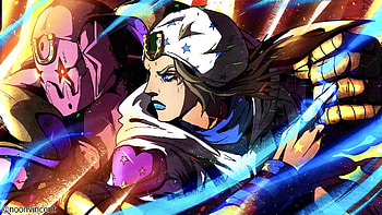 johnny joestar, tusk, and tusk act4 (jojo no kimyou na bouken and 1 more) drawn HD wallpaper