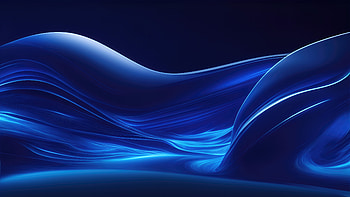 Blue Waves Abstract , abstract, waves, artist, artwork, digital-art HD wallpaper