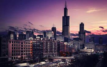 Cities, Sky, Night, Building, Skyscrapers HD wallpaper