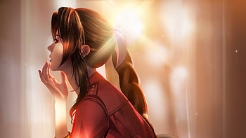 Aerith Gainsborough Final Fantasy , aerith-gainsborough, final-fantasy-xv, final-fantasy, games, 2020-games, artstation, artist, artwork, digital-art HD wallpaper