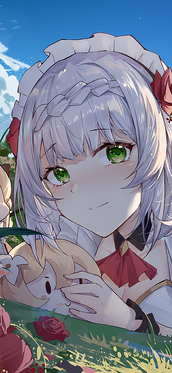 Genshin Impact Vibes: Noelle & Lumine Stunning , Lumine (Genshin Impact), video game, Genshin Impact HD phone wallpaper