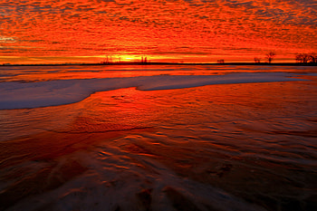 Red Paisagem, red, dark, sunset HD wallpaper