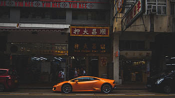 Lamborghini City Hong Kong, lamborghini, cars, hong-kong HD wallpaper