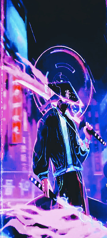 Ninja stylé, art HD phone wallpaper