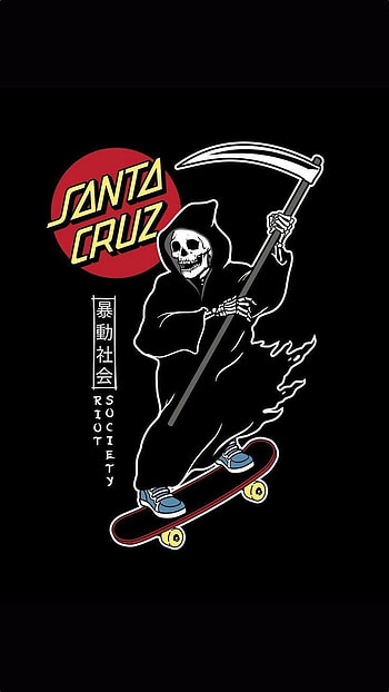 Santa Cruz death, art, elbow HD phone wallpaper