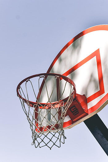 Basketball, Miscellanea, Miscellaneous, Shield, Metal, Metallic, Basketball Hoop, Basketball Ring, Basketball Net, Basketball Grid HD phone wallpaper