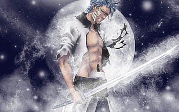 Grimmjow Jaggerjack, High definition, collection, Striking backgrounds HD wallpaper