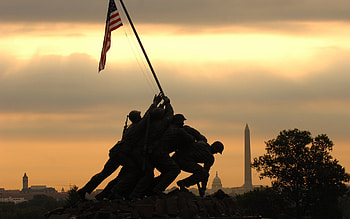 Marine Corps War Memorial Iwo Jima Memorial, computer . HD wallpaper