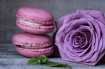 Food, Desert, Bakery Products, Baking, Macaroons, Makaroons, Macaroon HD wallpaper