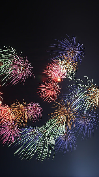 Fireworks in and , for , Pixel, and more, Stunning visuals HD phone wallpaper