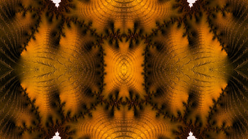 Trippy Psychedelic Fractal, trippy, psychedelic, aesthetic, orange (Color), Abstract, fractal HD wallpaper