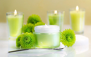 Flowers, Candles, Miscellanea, Miscellaneous, Cream, Therapy HD wallpaper
