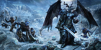unguided, wings, sword, anime, fantasy, devil HD wallpaper