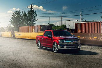 Ford F 150 Velgen Contained Ruby Red, ford-f150, ford, cars HD wallpaper