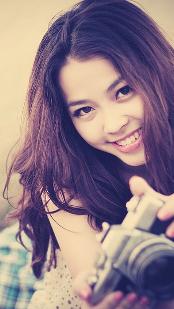 Cute For Girls, Smiley Face, Cool Girl HD phone wallpaper
