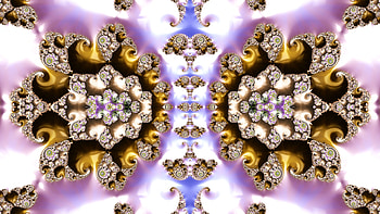 Trippy Psychedelic Fractal, trippy, psychedelic, aesthetic, Abstract, fractal HD wallpaper