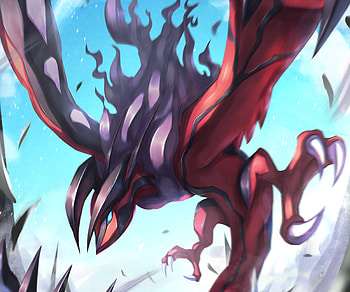 Yveltal (Pokémon), video game, Pokémon X and Y HD wallpaper