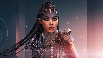 Cleopatra Coleman Is Devra Bloodaxe In Rebel Moon Part One A Child Of Fire, rebel-moon, 2023-movies, movies, zack-synder, poster, netflix HD wallpaper