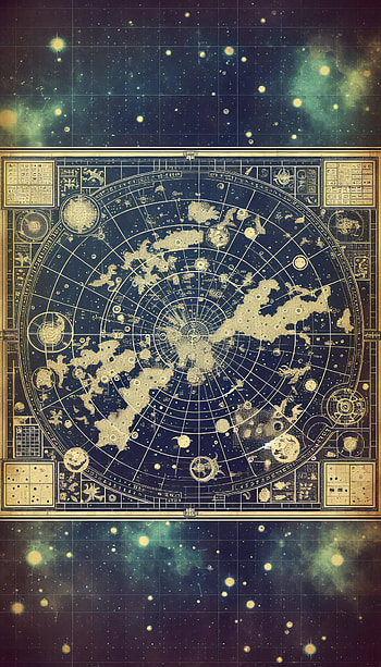 Astrological Star Map , astronomy HD phone wallpaper