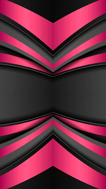 ;lhgdfs, pink, shadow, pattern, 3d, amoled, modern, design, layers, gamer, graphic, hot pink, digital, tech, waves, new, neon, texture, cool, black, abstract, curves, material, corporate, future HD phone wallpaper