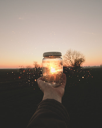 Bank, Glare, Shine, Hand, Miscellanea, Miscellaneous, Blur, Smooth, Brilliance, Jar HD phone wallpaper