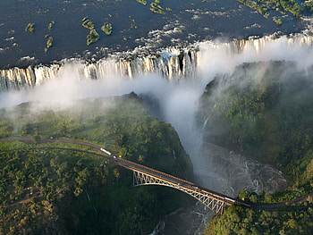 Victoria Falls Bridge, Victoria Falls HD wallpaper