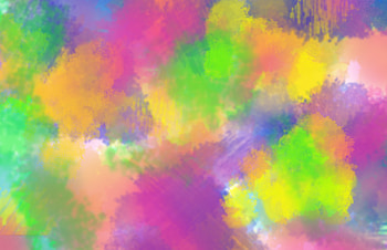 Blur, abstract, colorful, spatters HD wallpaper