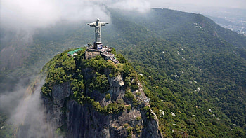 Corcovado Mountain, Christ the Redeemer, Rio de Janeiro, Statue HD wallpaper
