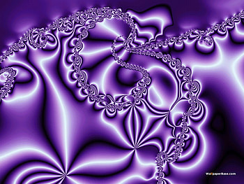 In Purple, purple, fractal, 3d HD wallpaper