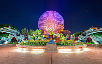 Epcot Park, Retro Epcot HD wallpaper