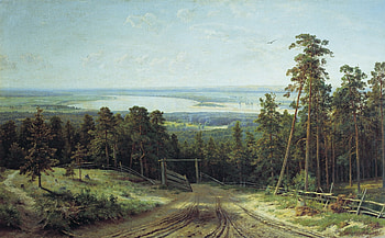 Nature, Art, Road, Forest, Fence, Painting, Country, Countryside, Gate, Wicket HD wallpaper