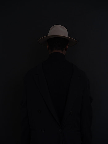 Dark, Miscellanea, Miscellaneous, Human, Person, Hat HD phone wallpaper