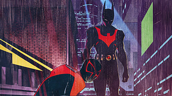 Spiderman 2099 And Batman Beyond, spiderman-2099, spiderman, batman-beyond, batman, superheroes, artist, artwork, digital-art, artstation HD wallpaper