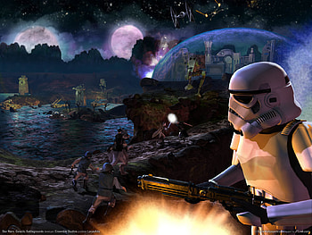 Star Wars, adventure, shooting, video game HD wallpaper