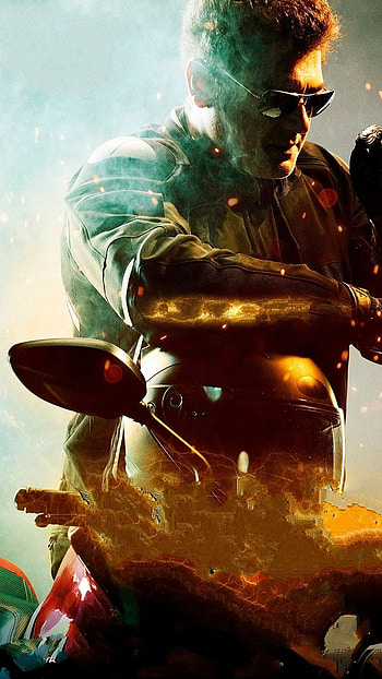Ajith kumar, valimai, tamil movie, biker HD phone wallpaper