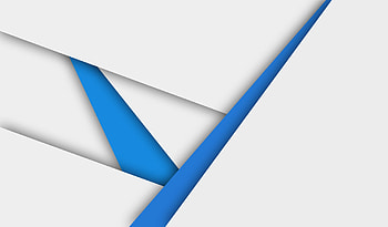 Material Design Blue And White, material, design, abstract, artist, digital-art HD wallpaper