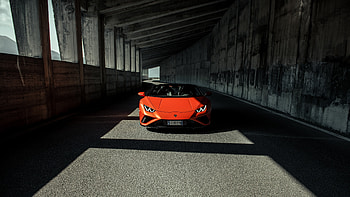 2021 Lamborghini Huracan Evo Spyder, luxury sport car HD wallpaper