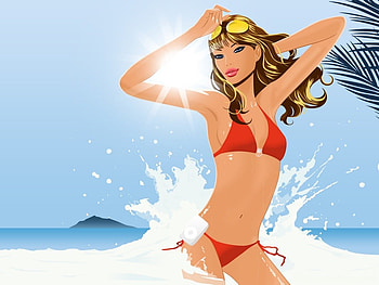 vector girl, beautiful girl, sexy, cute girl, models female, pretty, beauty HD wallpaper