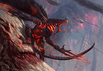 Magic the Gathering: Urabrask, from "March of the Machines", man made, Magic: The Gathering HD wallpaper