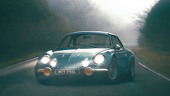 Classic Alpine , alpine, classic-cars, cars, artstation HD wallpaper