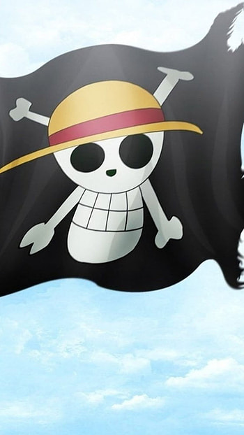 Luffy, Pirate Flag HD phone wallpaper