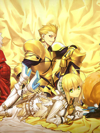 Fate Extra CCC, Gilgamesh (Fate/Zero) HD phone wallpaper