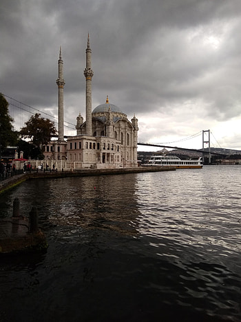 Ortaköy camii mosque, İstanbul, Türkiye HD phone wallpaper