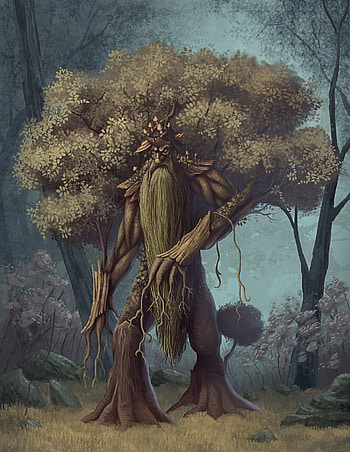 Treebeard, Movies, Artstation, Background HD phone wallpaper