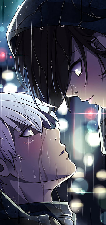 Tokyo Ghoul Rain: Ken Kaneki & Touka Kirishima Moments, rain, Ken Kaneki, Touka Kirishima, Anime, Tokyo Ghoul, Rain Anime HD phone wallpaper
