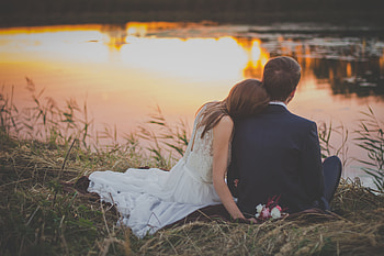 Holidays, Love, Wedding, Couple, Pair, Romance, Newlyweds HD wallpaper