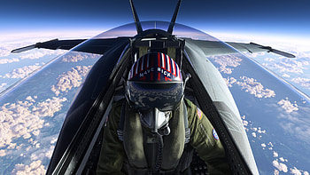 Microsoft Flight Simulator - Cockpit View, video game, Microsoft Flight Simulator HD wallpaper