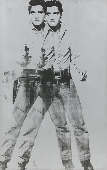 Double Elvis, Andy Warhol HD phone wallpaper