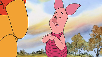 Piglet, Animation, Winnie-the-Pooh, Disney character HD wallpaper