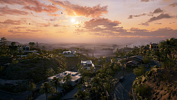 Dead Island 2 Sunset Scenery, video game, Dead Island 2 HD wallpaper